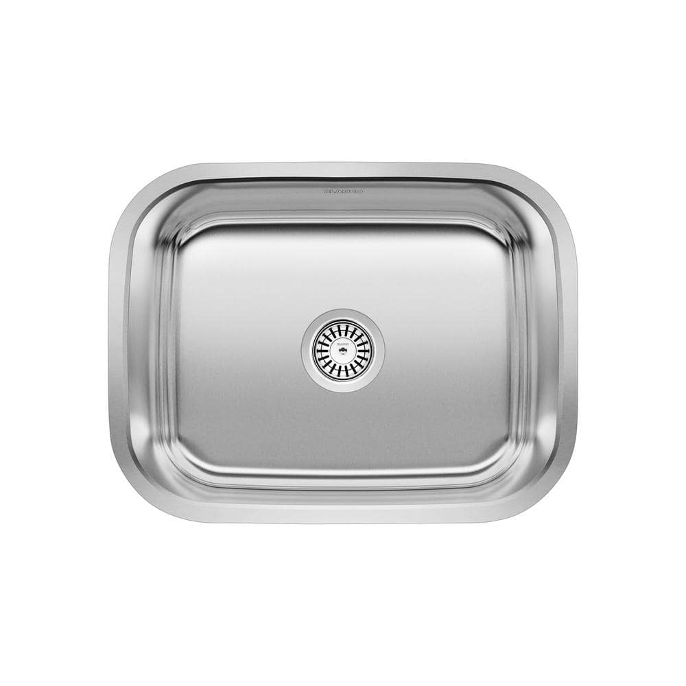 Stellar 23 in. x 17.75 in. x 12 in. Stainless Steel Undermount Laundry Sink