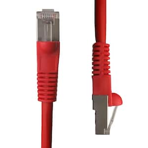Cable de red Ethernet LAN cable – por Ultra Claridad – Snagless UTP Cat 6  CAT6 para conexiones de Internet, color negro alambre Conectores RJ45