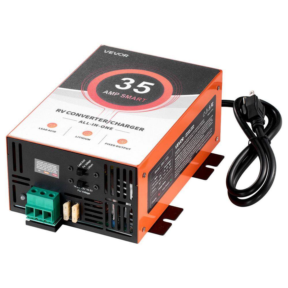 RV Power Converter, 35 Amp, 110V AC to 12V DC RV Converter Battery Charger, 4 Stage Smart Charging, for Camper Trailer price history on PriceWatchPro