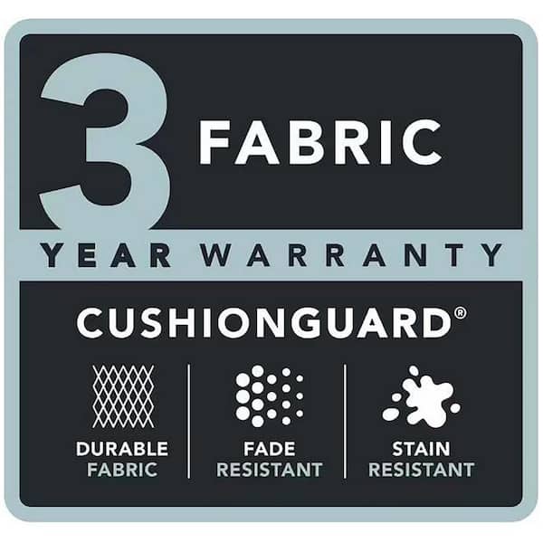 17 in. W x 20 in. D CushionGuard Mid Back Universal Outdoor Cushion in Chili