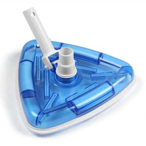 Blue Triangle Pool Cleaner with 7 Sets of Bristles