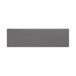 Dark Gray 17.5 in. x 60 in. PVC Basketweave Anti-Fatigue Mat