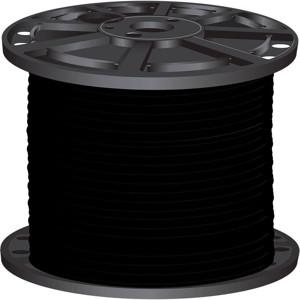 thumbnail image 2 of 50 Ft 8 AWG Gauge THHN THWN-2 Stranded Copper Building Wire – Black 2 of 5