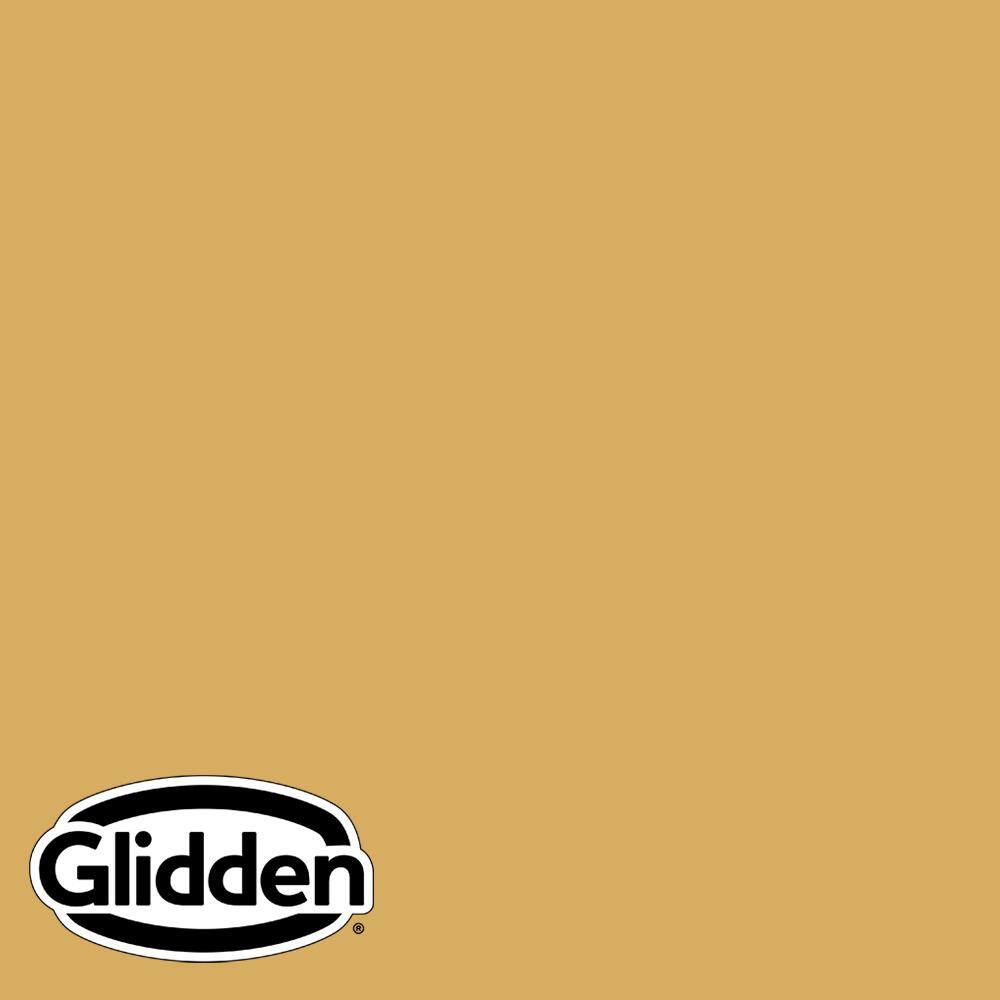 Glidden Premium 1 gal. PPG11065 Butterscotch Bliss SemiGloss Interior