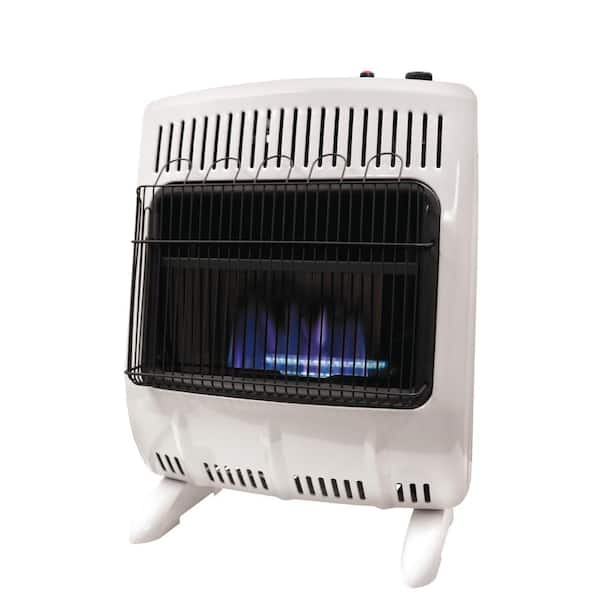 Mr. Heater 20,000 BTU Vent Free Blue Flame Natural Gas or Propane Dual Fuel Space Heater