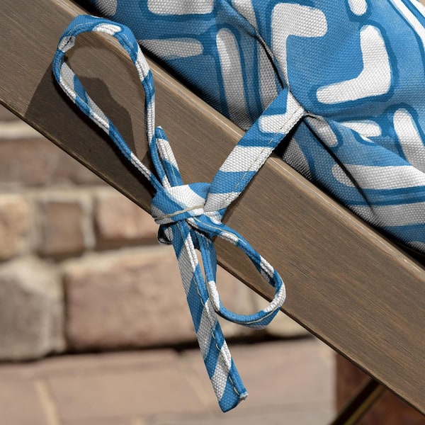 ARDEN 18 in. x 16.5 in. 2-Piece Outdoor Dining Chair Cushion