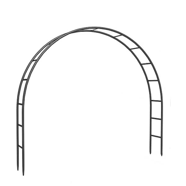 92.4 in. Metal Garden Arch, Wide Sturdy Metal Trellis
