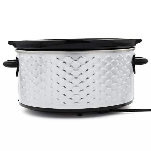 Brentwood Scallop Pattern 4.5 qt. Copper Slow Cooker 985114322M