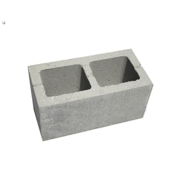 Unbranded 16 in. x 8 in. x 8 in. Concrete Block