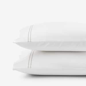 The Company Store Legends Hotel White Solid 400-Thread Count ...