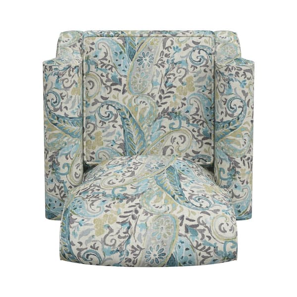 Blue discount paisley recliner