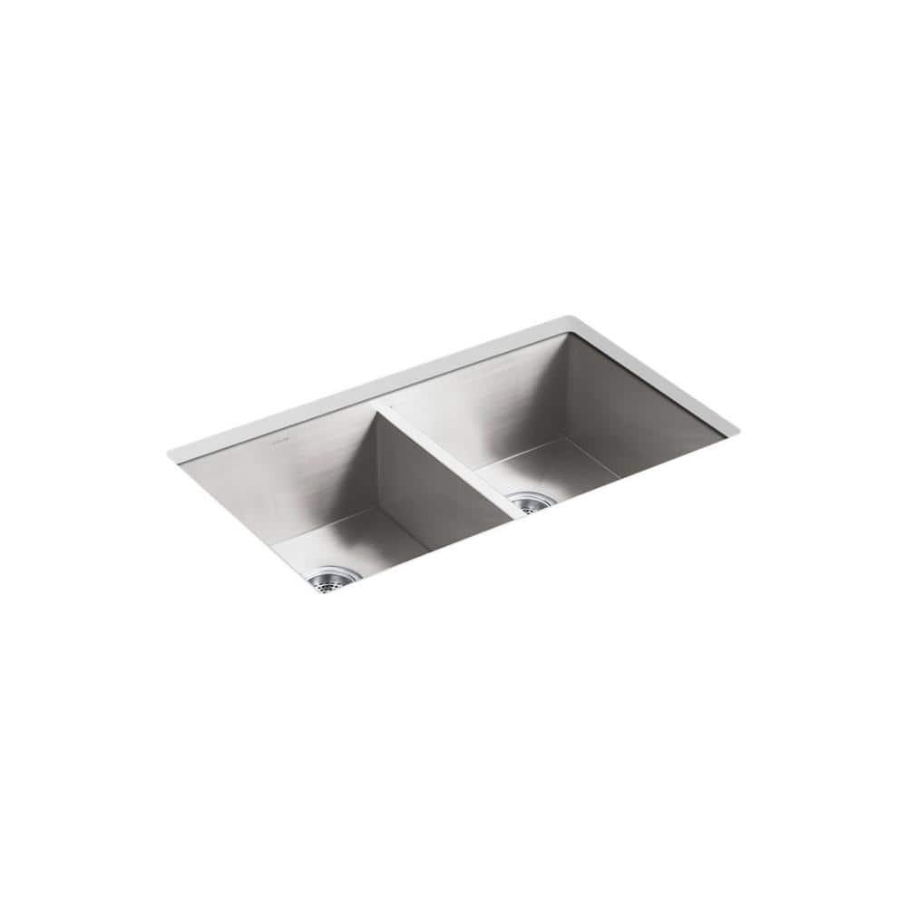 Vault 32 in. Undermount Double Bowl Stainless Steel Kitchen Sink price history on PriceWatchPro