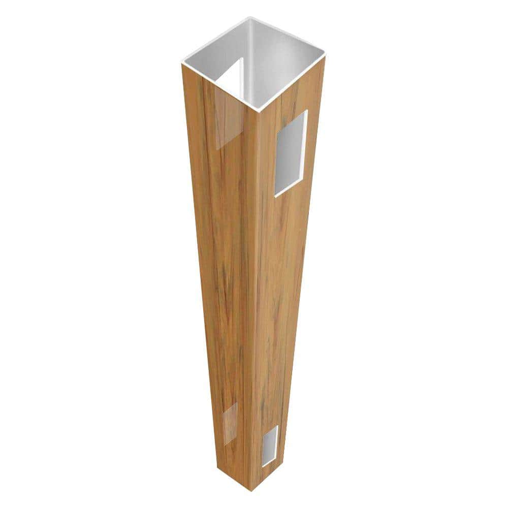 5 in. x 5 in. x 8-1/2 ft. Cypress Vinyl Fence Line Post price history on PriceWatchPro