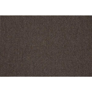 Cornerstone - Cacao - Brown 13.2 ft. 42 oz. Wool Loop Installed Carpet