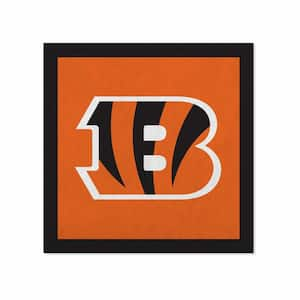 Cincinnati Bengals 34.75 in. x 34.75 in. NFL Felt Wall Banner