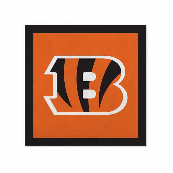 Unbranded Cincinnati Bengals 34.75 in. x 34.75 in. NFL Felt Wall Banner