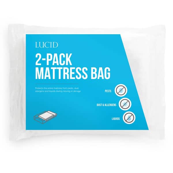 Details about  / Lucid 2-Pack King Mattress Moving and Storage Bags