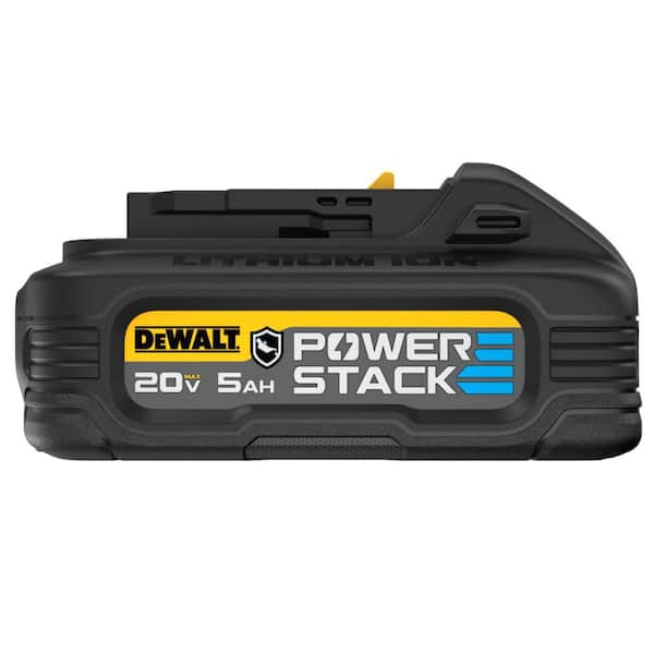 DEWALT POWERSTACK 20-Volt MAX Lithium-Ion Oil Resistant 5.0 Ah Battery Pack