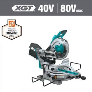 Makita 40V Max XGT Brushless Cordless 8-1/2 in. Dual-Bevel Sliding Compound  Miter Saw, AWS Capable (Tool Only) GSL02Z - The Home Depot