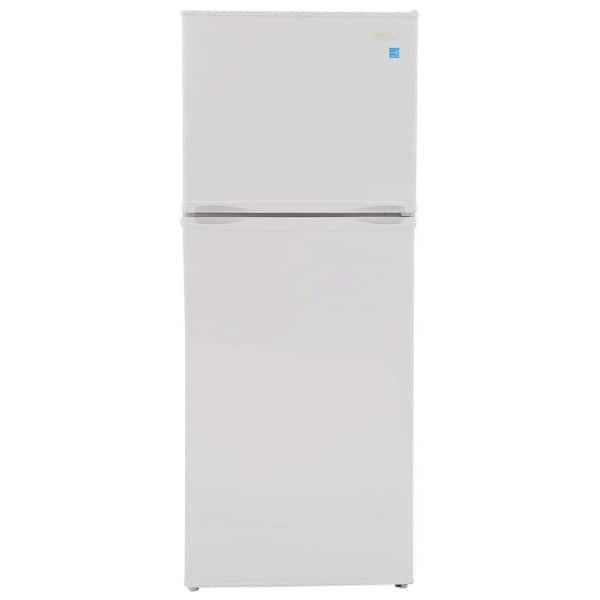 Danby Designer 9.9 cu. ft. Top Freezer Refrigerator in White, Cabinet Depth