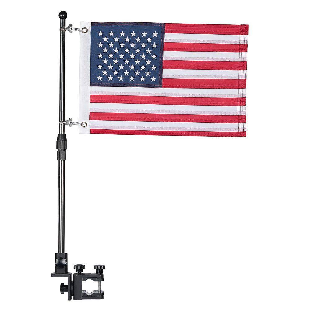 2.5 ft. Boat American Flagpole Kit, Flag Pole for Boat & Golf Cart, Pontoon Boat Accessories (Flag Included) price history on PriceWatchPro