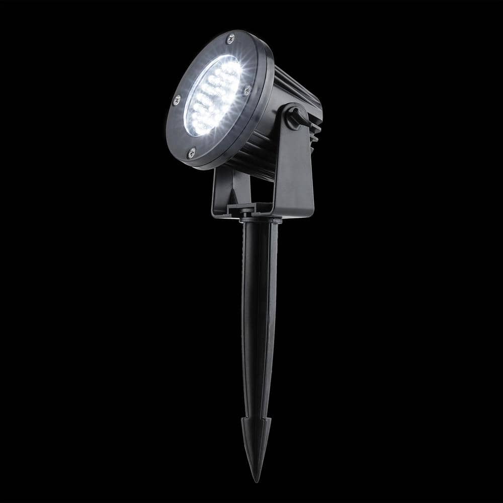Compact Black LED Pathway Light with Transformer