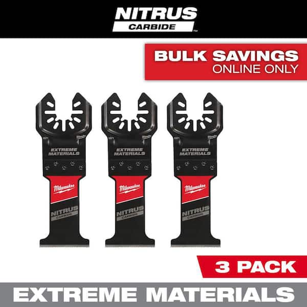 1-3/8 in. Nitrus Carbide Universal Fit Extreme Materials Cutting Oscillating Multi-Tool Blade (3-Pack)