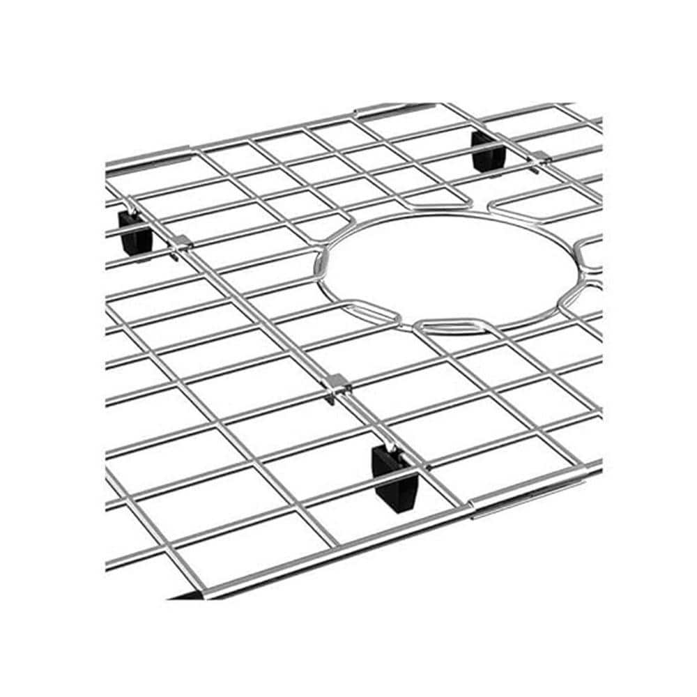 Lynzavix 23 in. L x 13 in. W Sink Protector Grid Stainless Steel