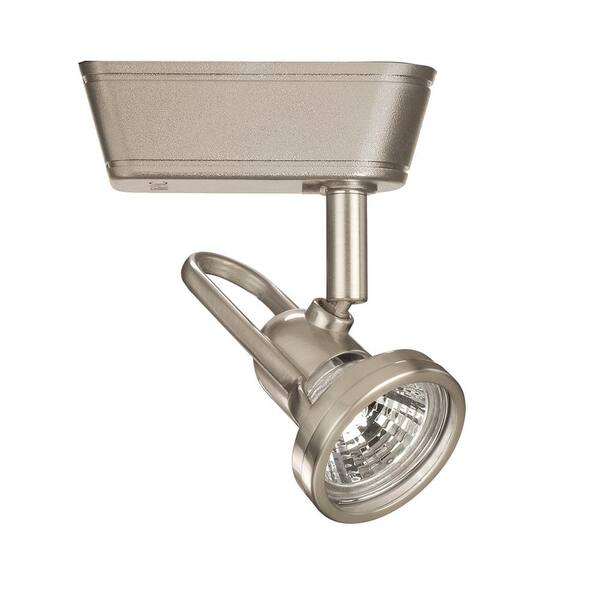 WAC LIMITED 1-Light 50-Watt Brushed Nickel Low Voltage Track Head for H Track