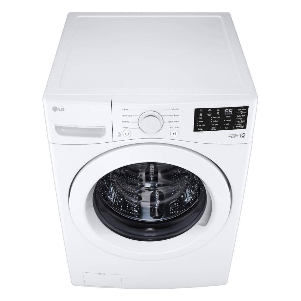 5.0 cu. ft. Stackable Front Load Washer in White with 6 Motion Cleaning Technology