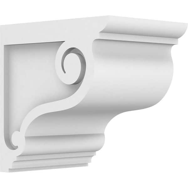 Ekena Millwork Standard 5 in. W x 8 in. H x 8 in. D Signature Urethane Polyurethane Corbel