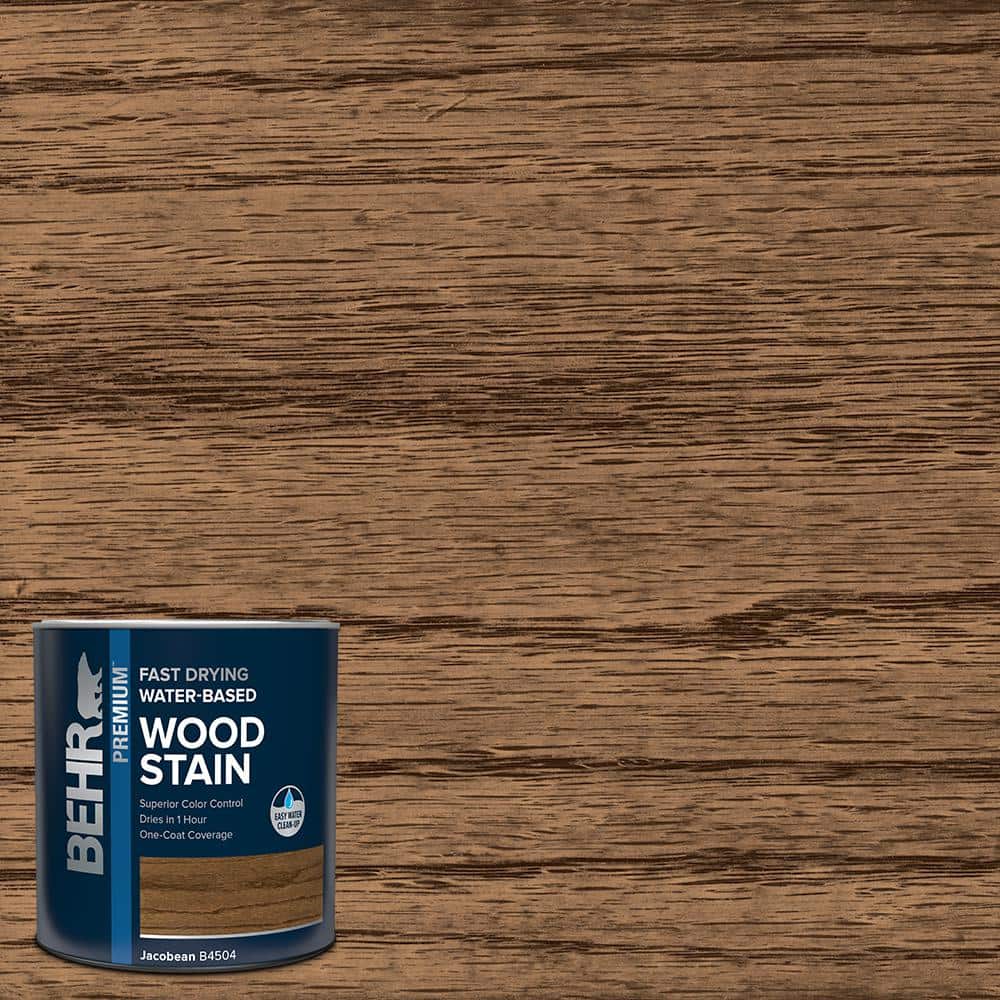 1 qt. #TIS-504 Jacobean Transparent Fast Drying Water-Based Interior Wood S