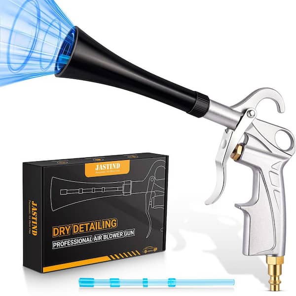 Dry Car Detailing Air Blow Gun Kit (3-Piece)