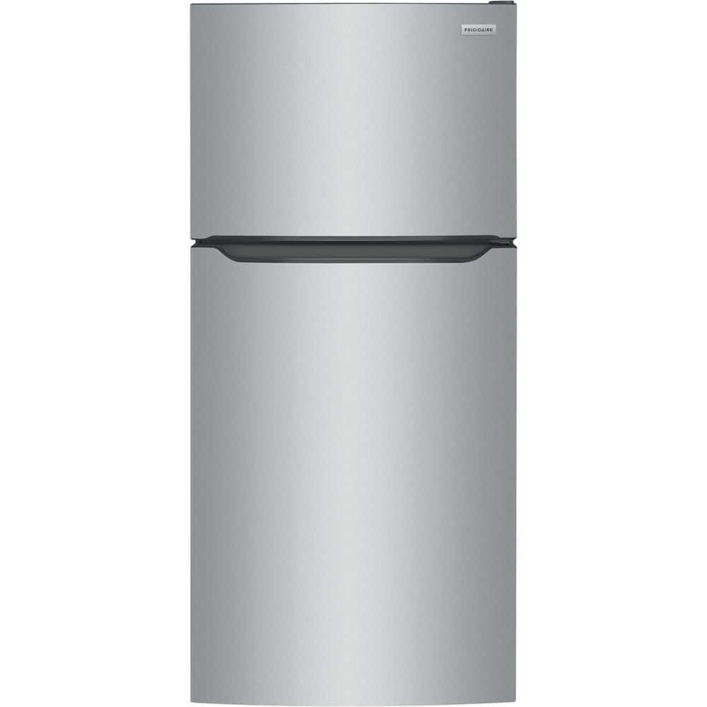 Frigidaire 18.3 cu. ft. Top Freezer Refrigerator in Stainless Steel, ENERGY STAR, Silver
