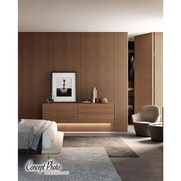 Panel de Revestimiento Decorativo - American Walnut - Novel Wall Panel