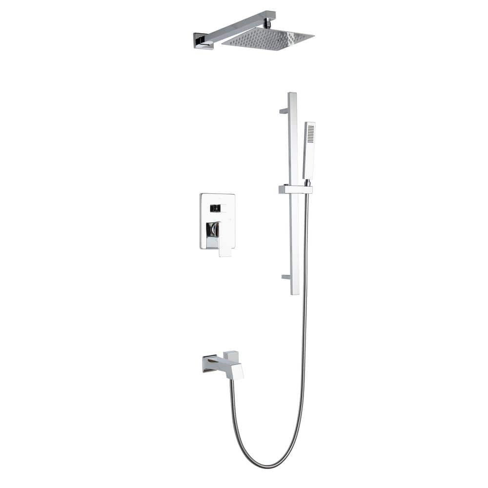 Have a question about Lexora Cero 1-Spray Tub and Shower Faucet Combo ...