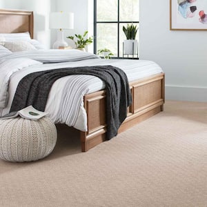 Pure - Atrium - Beige 38 oz. Triexta Pattern Installed Carpet