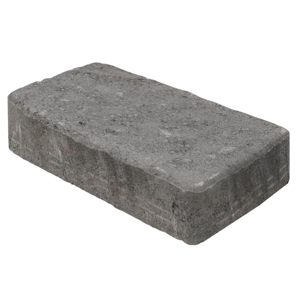 Unbranded Dominion 8.25 in. x 11 in. Concrete Slate Cascade Blend Paver