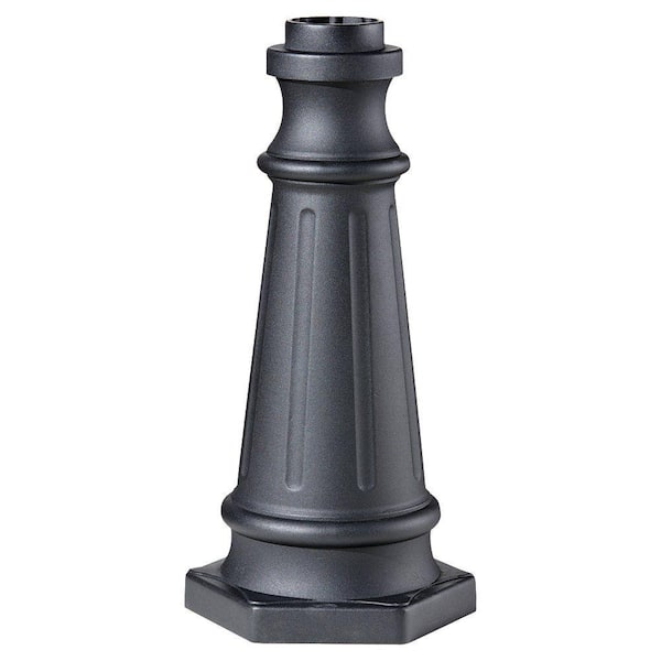 Black Outdoor Lantern Post Base