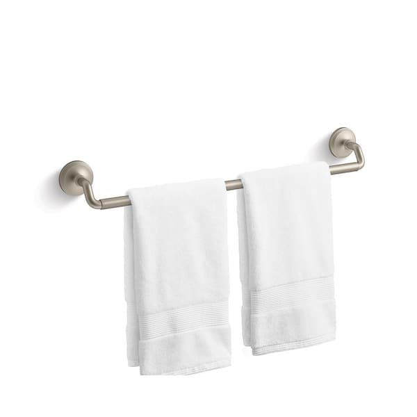 Paces 24 in. Wall Mounted Towel Bar in Vibrant Brushed Nickel
