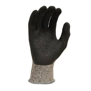 Cutting Gloves G & F 1670M - Kevlar With PVC Grip (Medium, Yellow) Cut Resistant Gloves