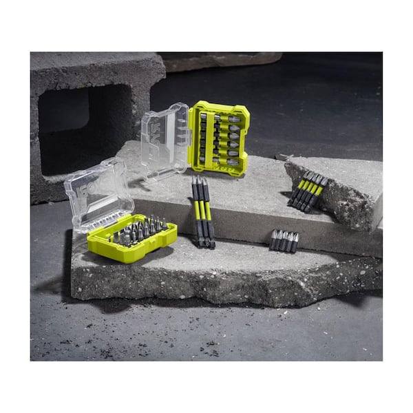 RYOBI - 2 in. Diamond Grit Impact Drive Bits (5-Piece)