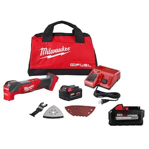 M18 FUEL 18V Lithium-Ion Cordless Brushless Oscillating Multi-Tool Kit with 8Ah Battery