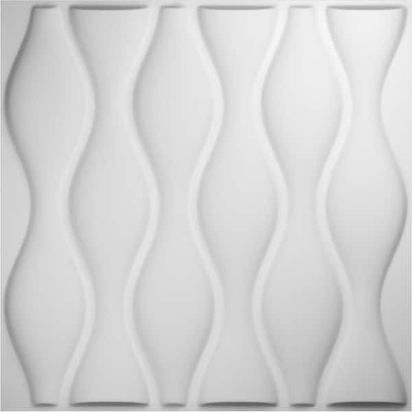 Ekena Millwork 19-5/8"W x 19-5/8"H Ariel EnduraWall Decorative 3D Wall Panel (50-Pack for 133.73 Sq.Ft.)