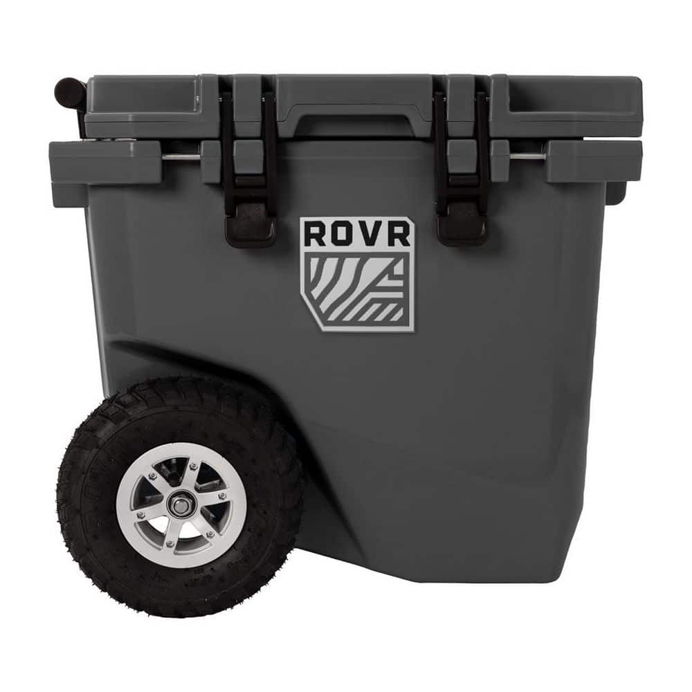 RovR RollR 45 qt. Wheeled Hard Cooler with Telescopic Handle