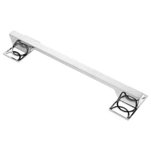 Symone 7-9/16 in. (192 mm.) Center-to-Center Polished Chrome Zinc Cabinet Bar Pull