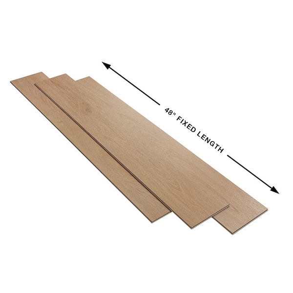 French Oak Astoria 30 MIL x 9.1 in. W x 48 in. L Click Lock Waterproof Luxury Vinyl Plank Floor (15.22 sq. ft./Case) CXS