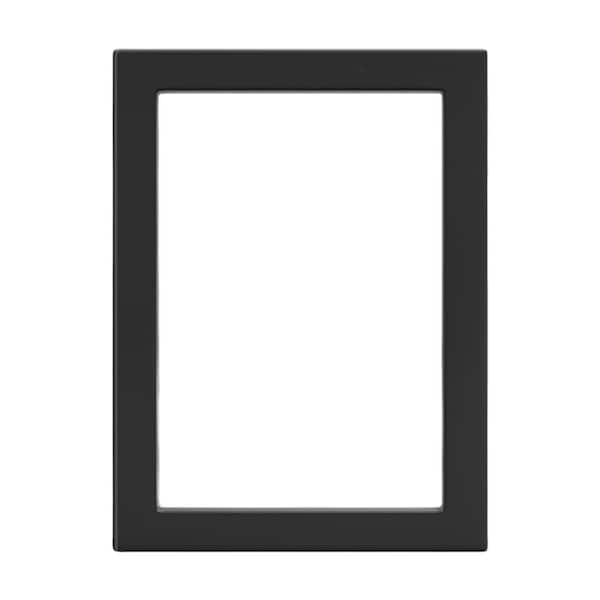 24 in. W x 32 in. H Simple Rectangular Black Wood Frame Bathroom Mirror Vanity Mirror Wall Mirror/Floor Mirror