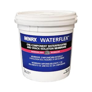 WaterFlex 1 Gal. Waterproofing and Crack Prevention Membrane