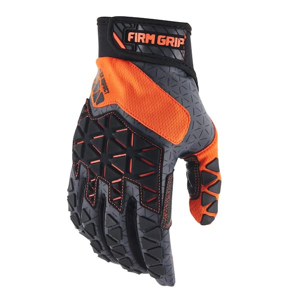 FIRM GRIP Medium Flex Cuff Outdoor and Work Gloves (2-Pack) 43126
